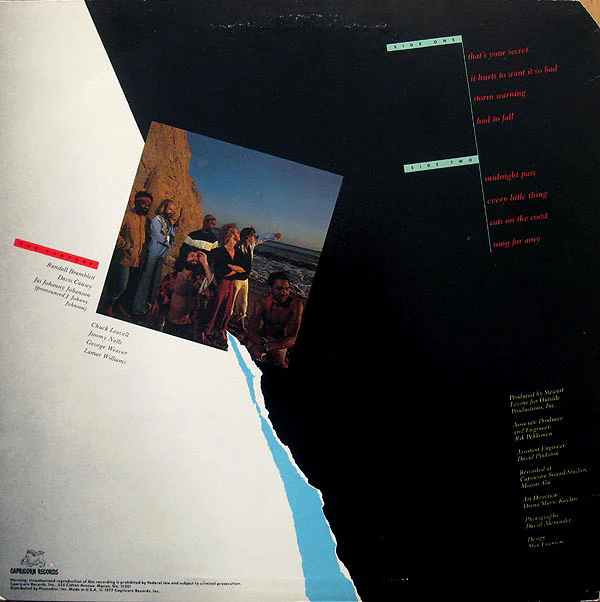 Sea Level - Cats On The Coast (LP, Album) (Very Good Plus (VG+)) - Image 2