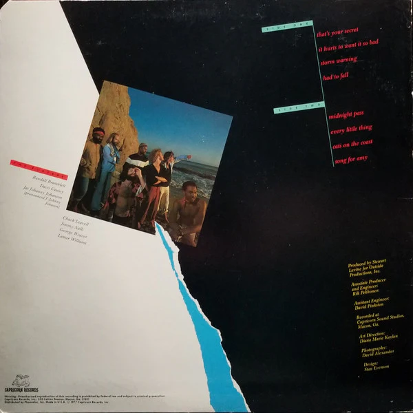 Sea Level - Cats On The Coast (LP, Album) (Very Good Plus (VG+)) - Image 2