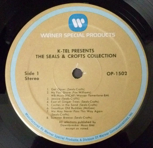 Seals & Crofts - The Seals & Crofts Collection (LP, Comp, Spe) (Very Good Plus (VG+)) - Image 3