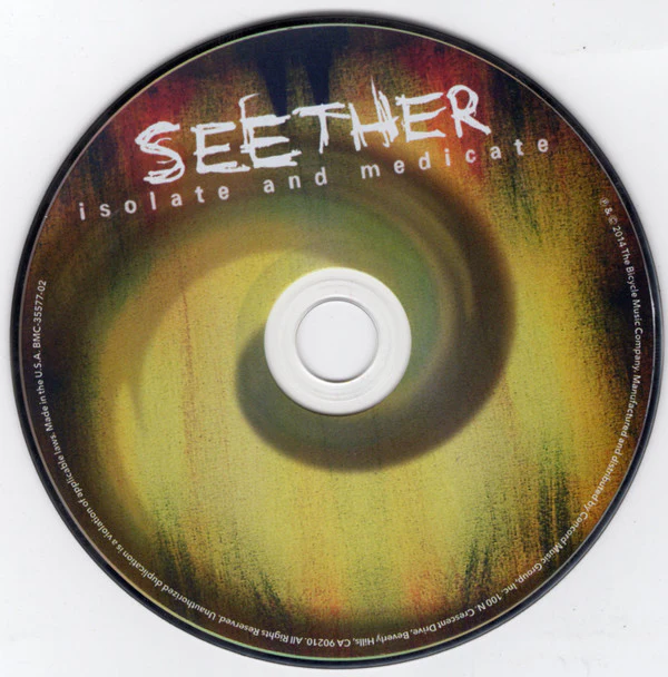 Seether - Isolate And Medicate (CD, Album, Dlx, Dig) (Near Mint (NM or M-)) - Image 3