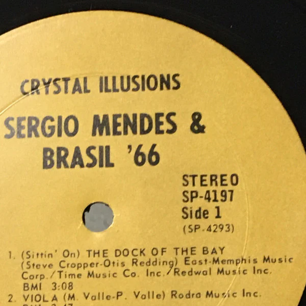 Sérgio Mendes & Brasil '66 - Crystal Illusions (LP, Album, Pit) (Near Mint (NM or M-)) - Image 5