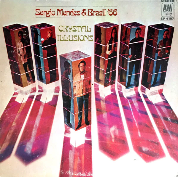 Sérgio Mendes & Brasil '66 - Crystal Illusions (LP, Album, Pit) (Very Good Plus (VG+))