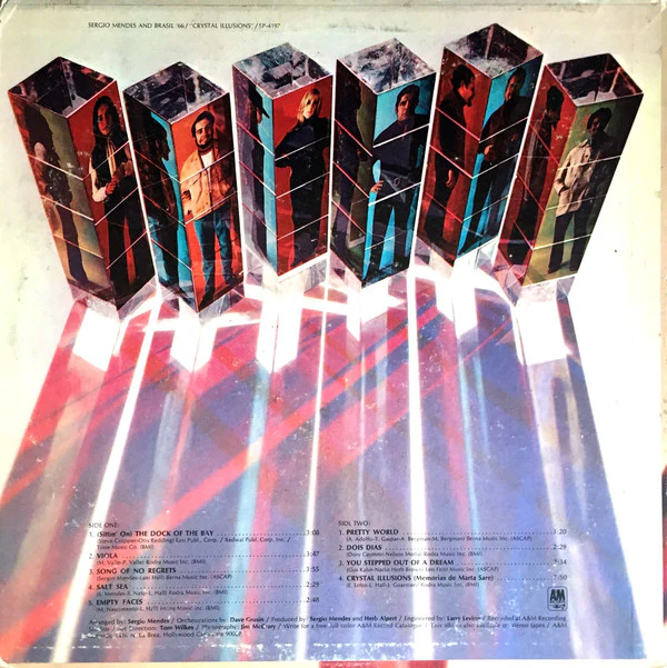 Sérgio Mendes & Brasil '66 - Crystal Illusions (LP, Album, Pit) (Very Good Plus (VG+)) - Image 2