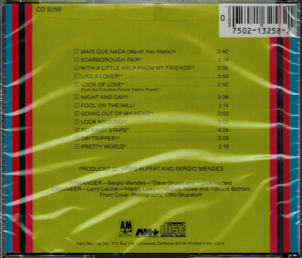Sérgio Mendes & Brasil '66 - Greatest Hits (CD, Comp, RE) (Near Mint (NM or M-)) - Image 2
