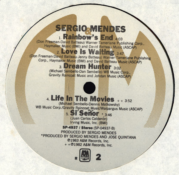 Sérgio Mendes - Sergio Mendes (LP, Album) (Near Mint (NM or M-)) - Image 4