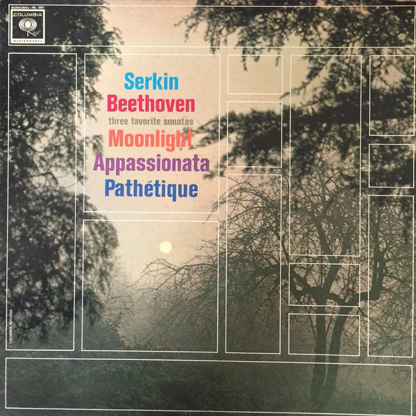 Rudolf Serkin / Ludwig Van Beethoven - Three Favorite Sonatas (LP, Album, Mono) (Very Good Plus (VG+))