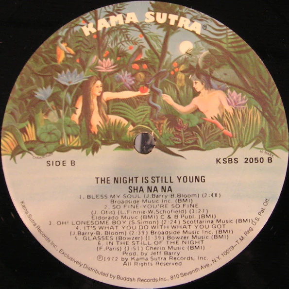 Sha Na Na - The Night Is Still Young (LP, Album) (Near Mint (NM or M-)) - Image 4
