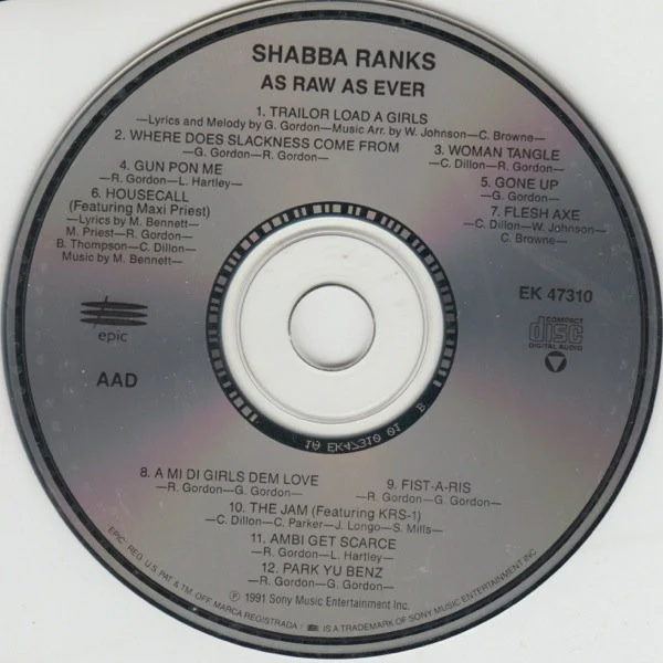 Shabba Ranks - As Raw As Ever (CD, Album) (Near Mint (NM or M-)) - Image 3