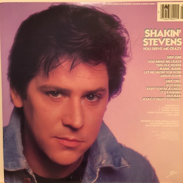 Shakin' Stevens - You Drive Me Crazy (LP, Comp) (Very Good Plus (VG+)) - Image 2