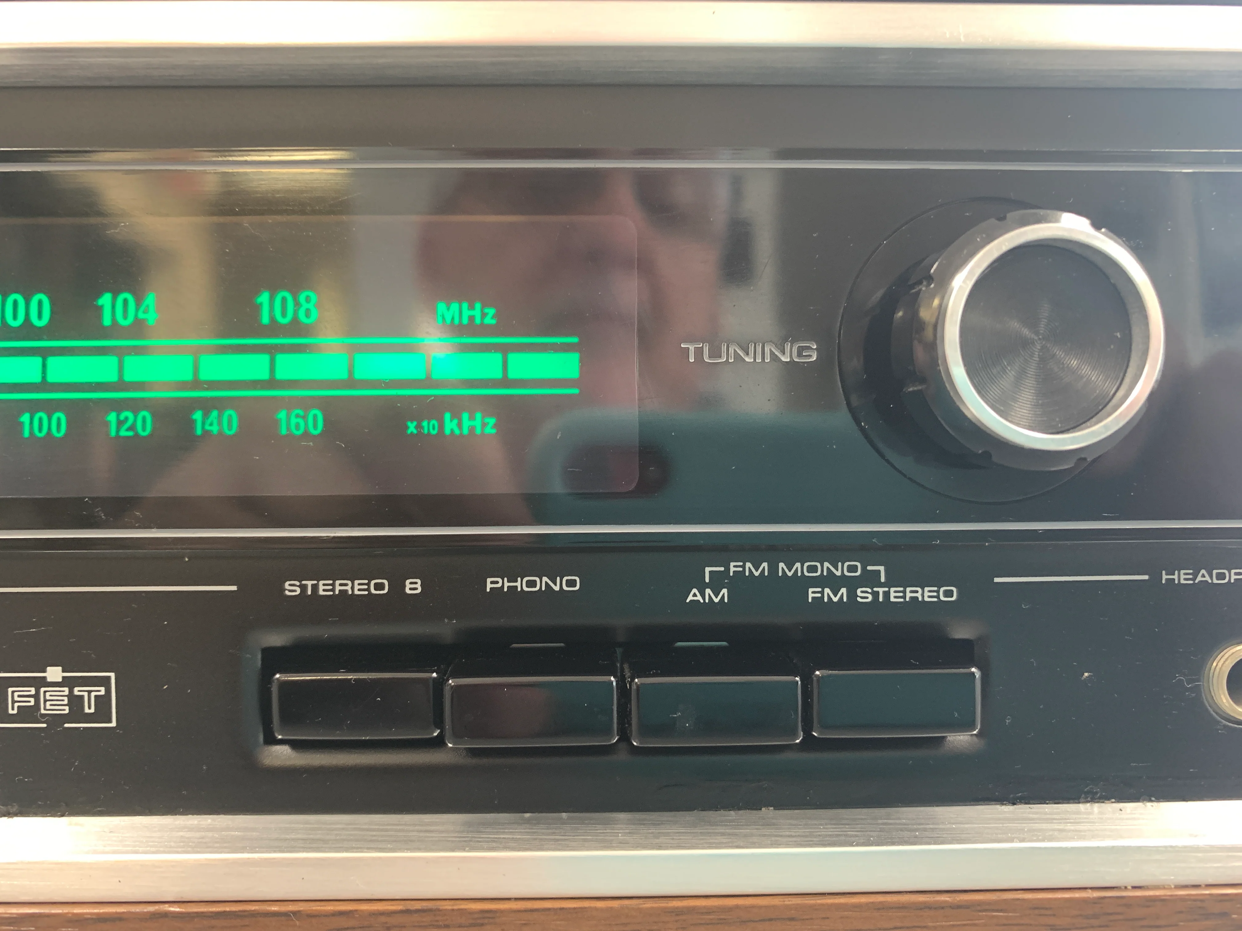 Sharp SR-102u Stereo Receiver with 8 Track Player - Image 11