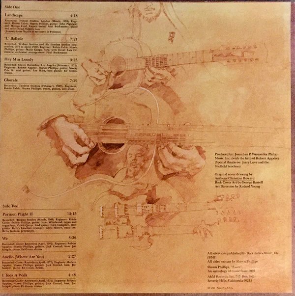 Shawn Phillips - Faces (LP, Album, RE) (Very Good Plus (VG+)) - Image 2