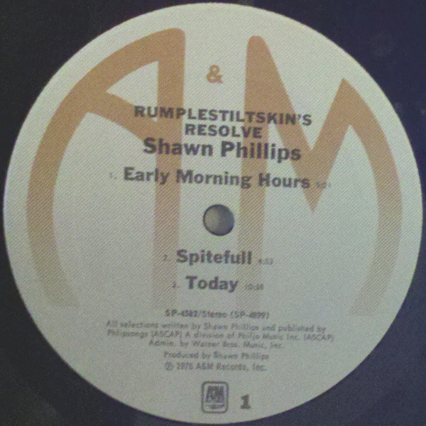 Shawn Phillips  - Rumplestiltskin's Resolve (LP, Album) (Very Good Plus (VG+)) - Image 4