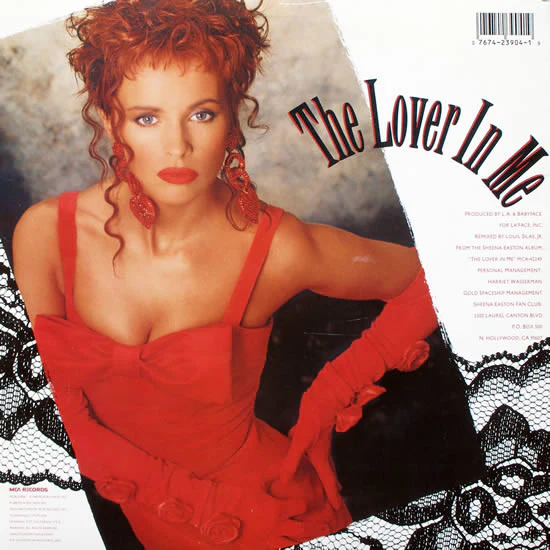 Sheena Easton - The Lover In Me (12", Single) (Near Mint (NM or M-)) - Image 2
