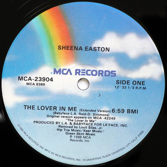 Sheena Easton - The Lover In Me (12", Single) (Near Mint (NM or M-)) - Image 3