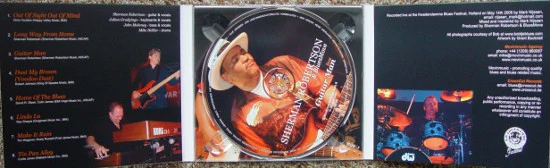 Sherman Robertson & BluesMove - Guitar Man - Live (CD, Album) (Mint (M)) - Image 4