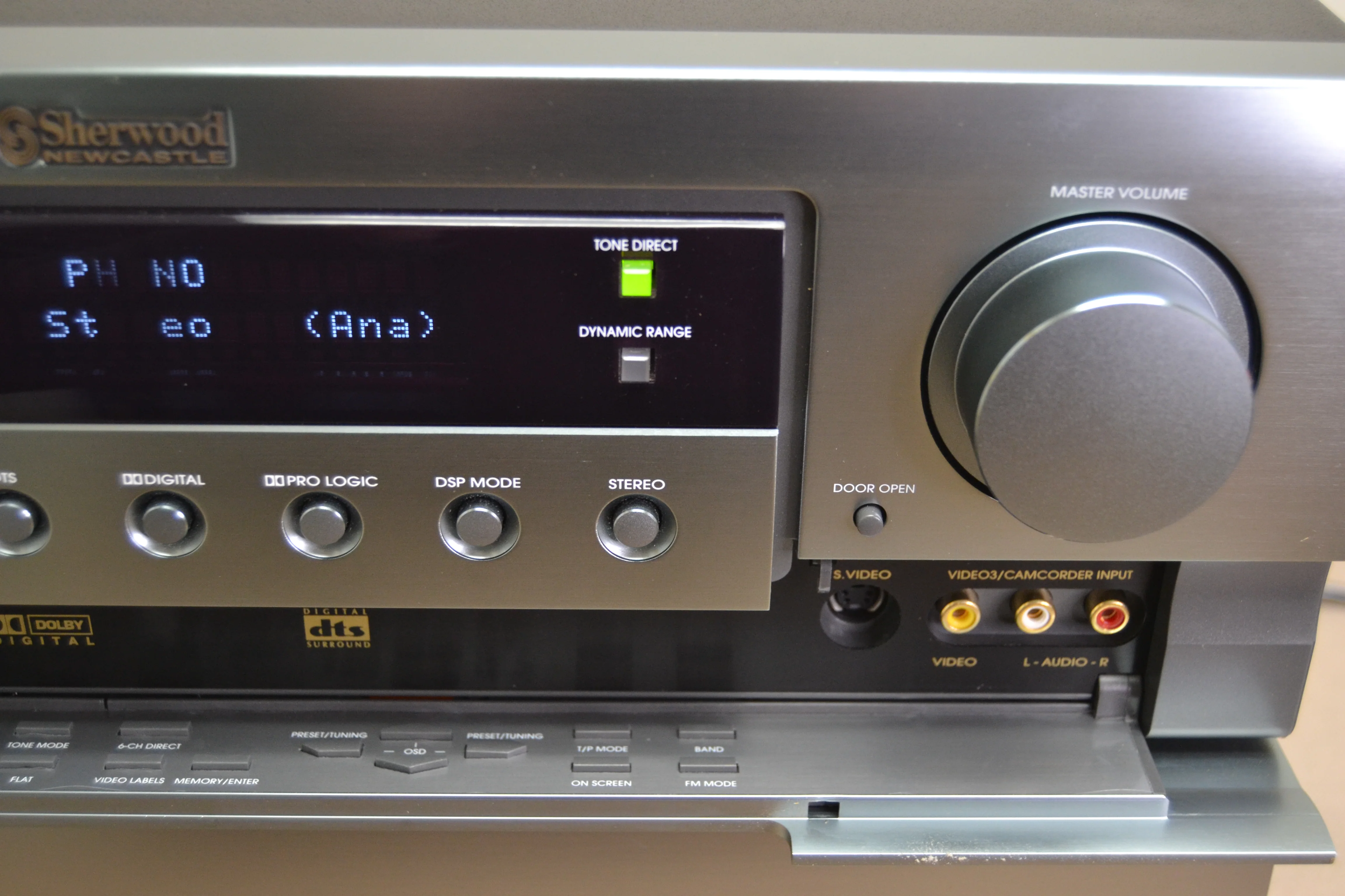 Sherwood Newcastle Set * AM-9080n 5 Channel Amp * AVP-9080R Pre-Tuner * 120x5 RMS* - Image 7