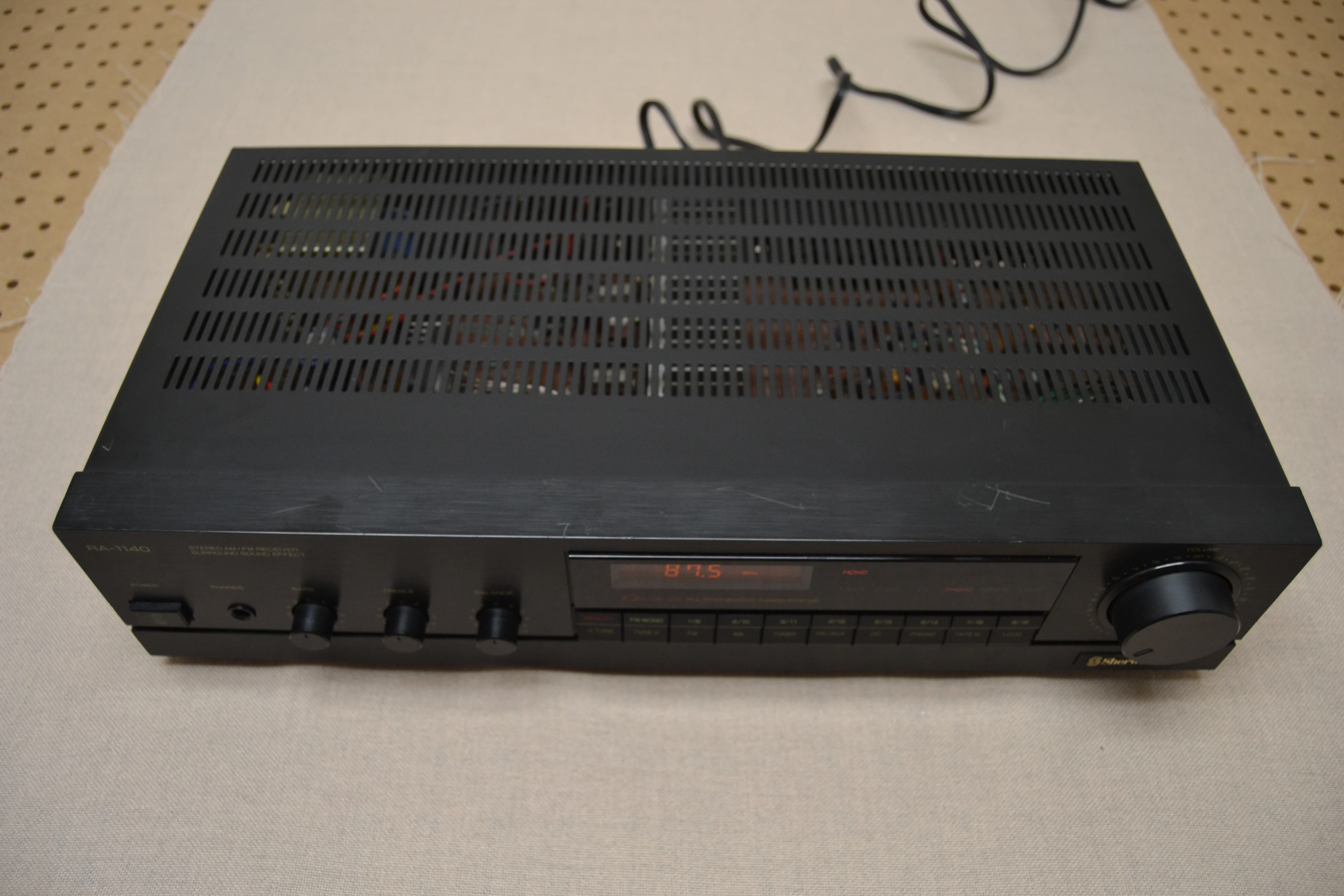 Sherwood RA-1140 AM/FM Stereo Receiver (1990) * 25W RMS - Image 5