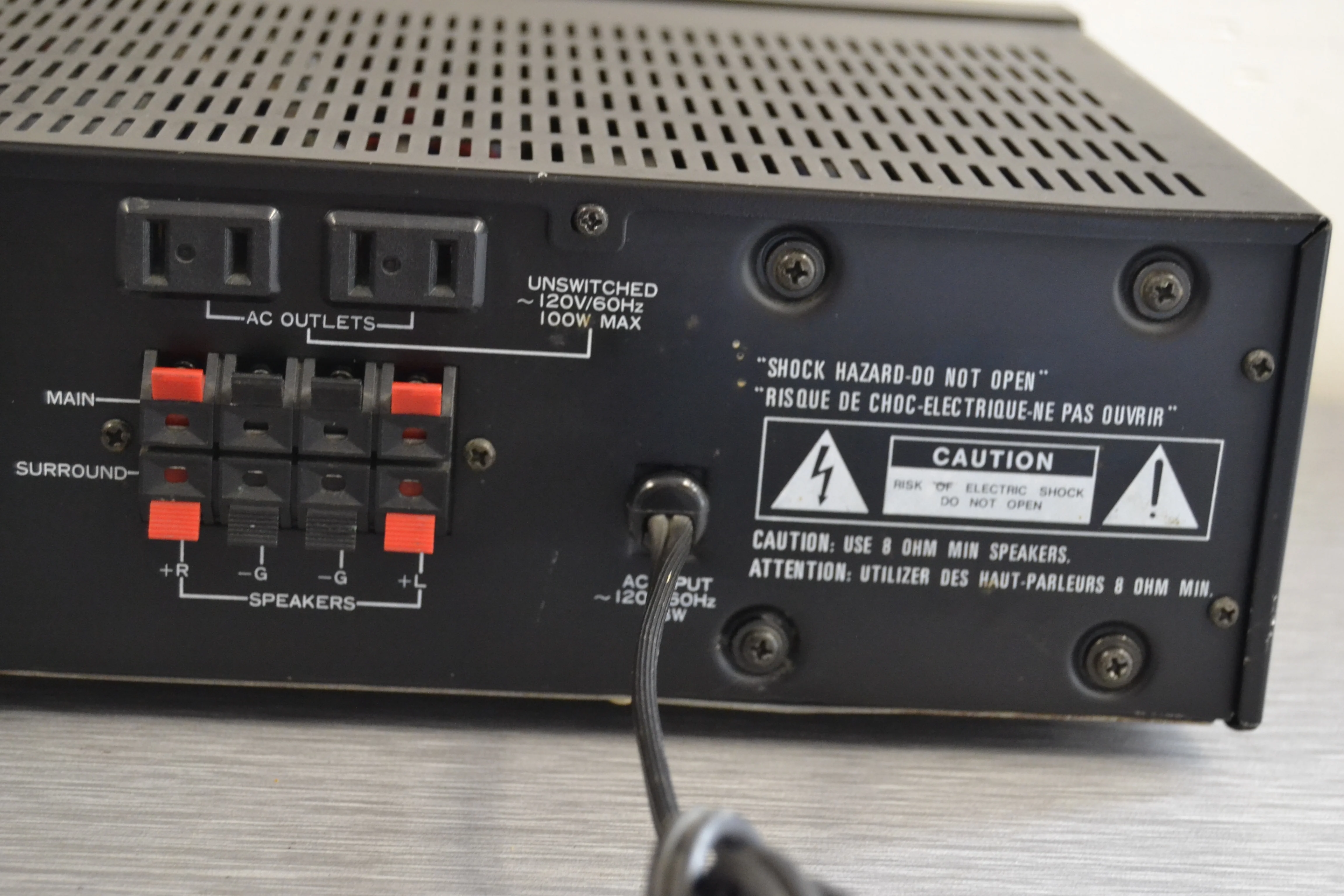 Sherwood RA-1140 Stereo Receiver * 25W RMS * 1990 - Image 2