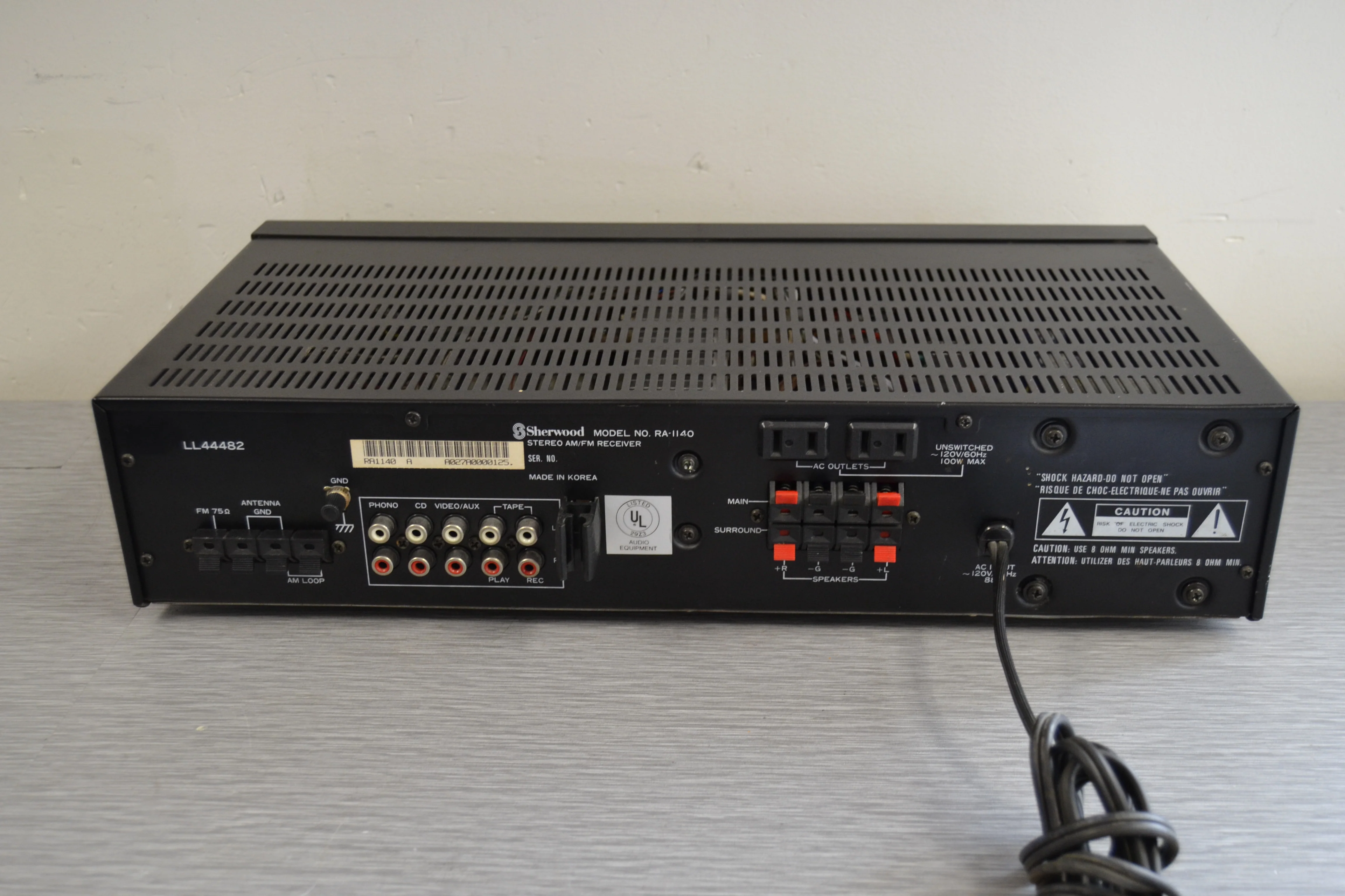 Sherwood RA-1140 Stereo Receiver * 25W RMS * 1990 - Image 5