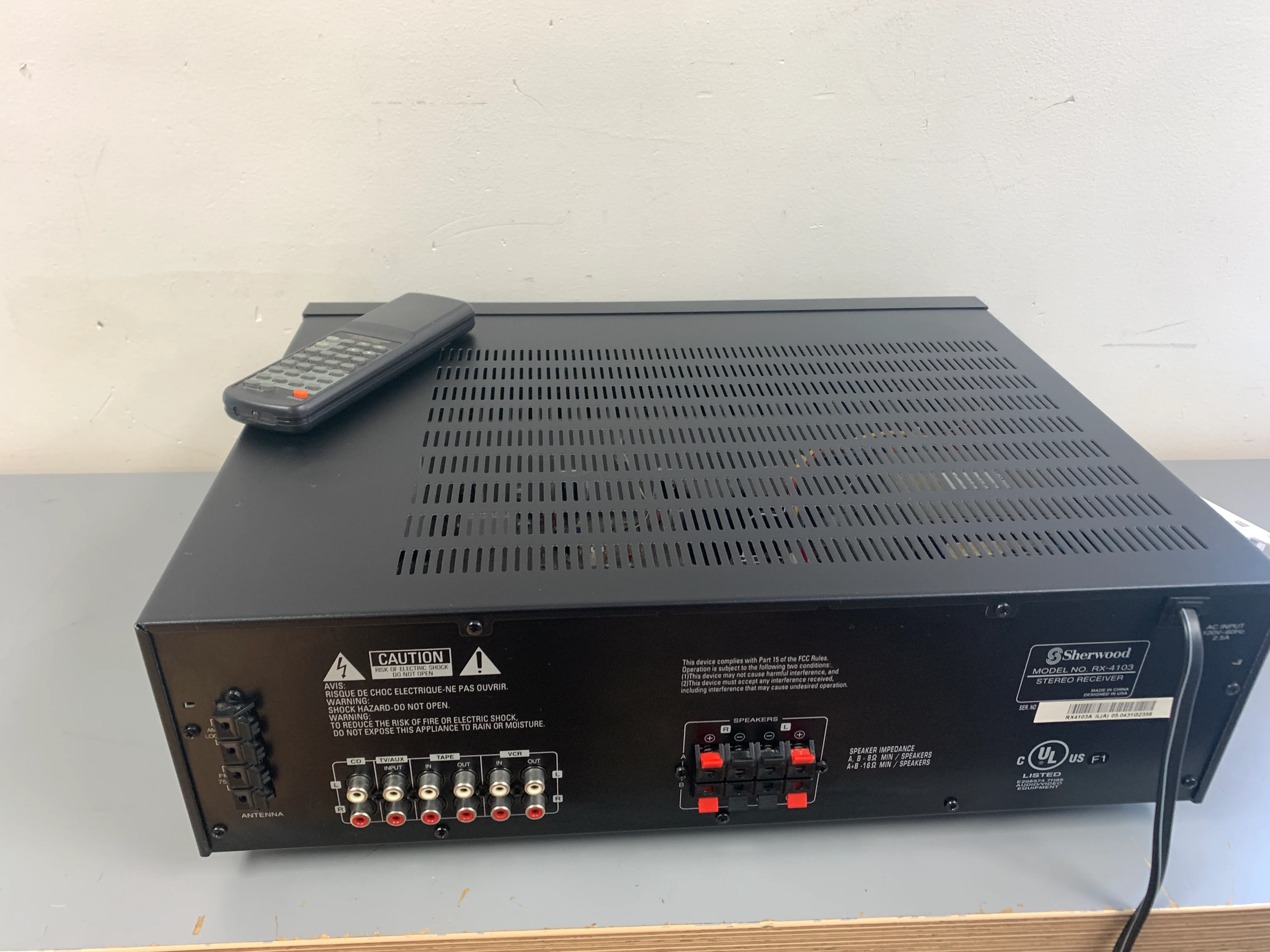 Sherwood RX-4103 Receiver * Remote - Image 8