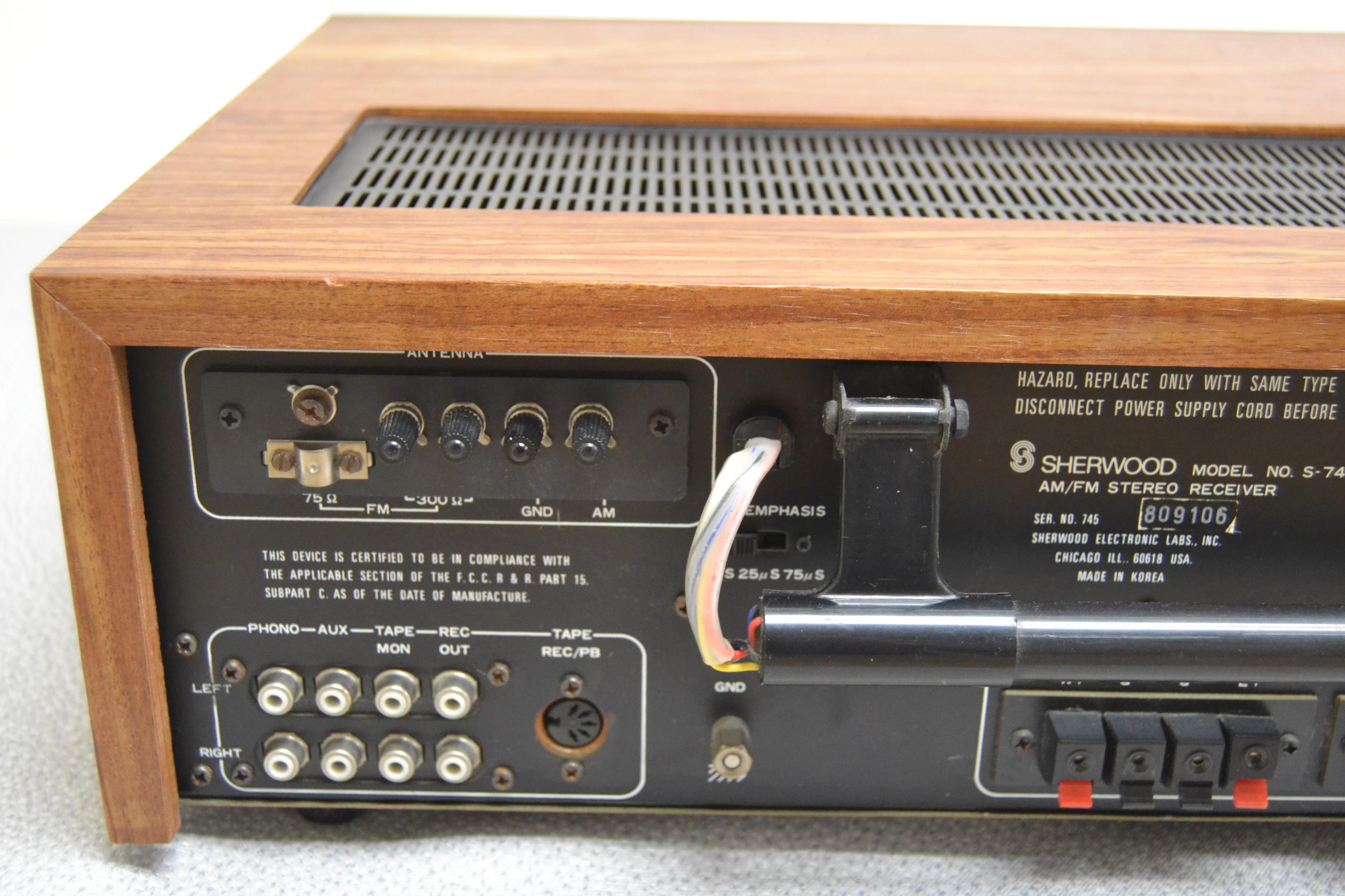 Sherwood S-7450 Stereo Receiver * 30W RMS * 1979 - Image 11