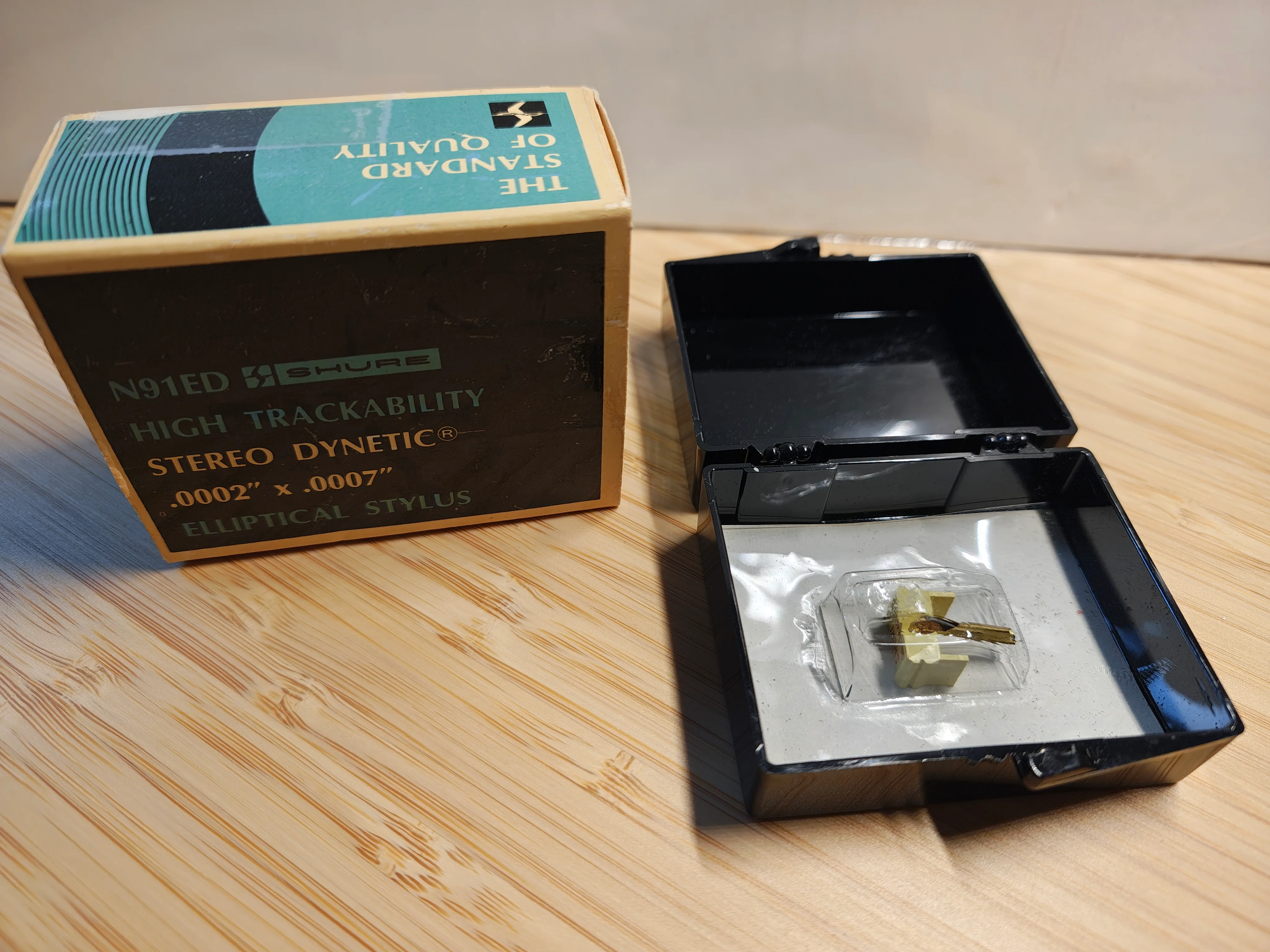 Shure N91ED Stereo Elliptical Stylus * Possibly NOS * See Video - Image 3