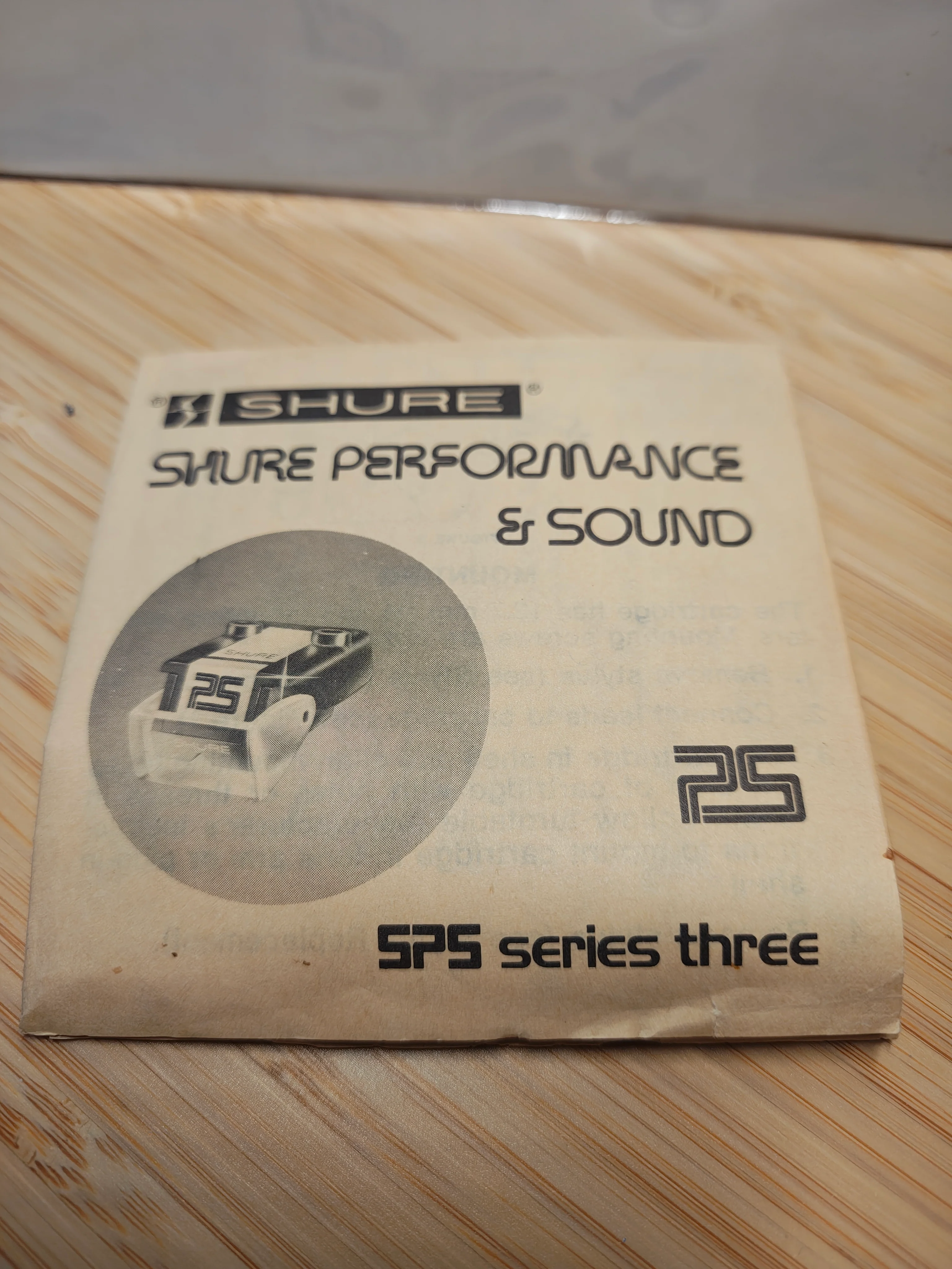 Shure SPS Series PRO 3 Phono Cartridge * No Stylus * Box * Manual - Image 4