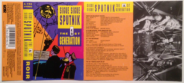 Sigue Sigue Sputnik - The 1st Generation (Cass, Chr) (Near Mint (NM or M-)) - Image 5