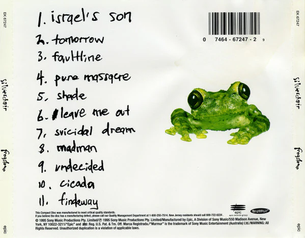 Silverchair - Frogstomp (CD, Album, Son) (Good Plus (G+)) - Image 2