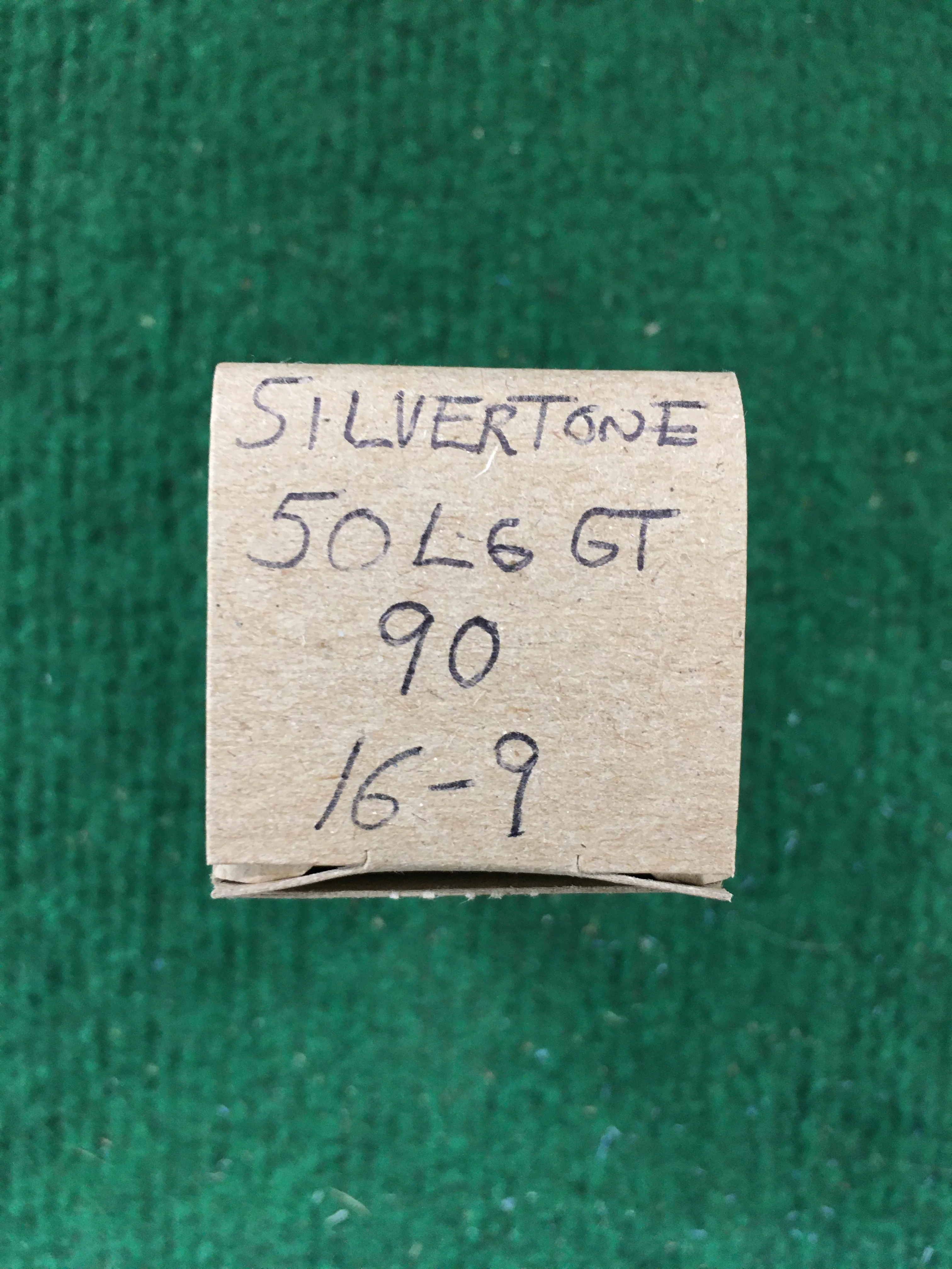 Silvertone 50L6GT Vacuum Tube * Tested 90