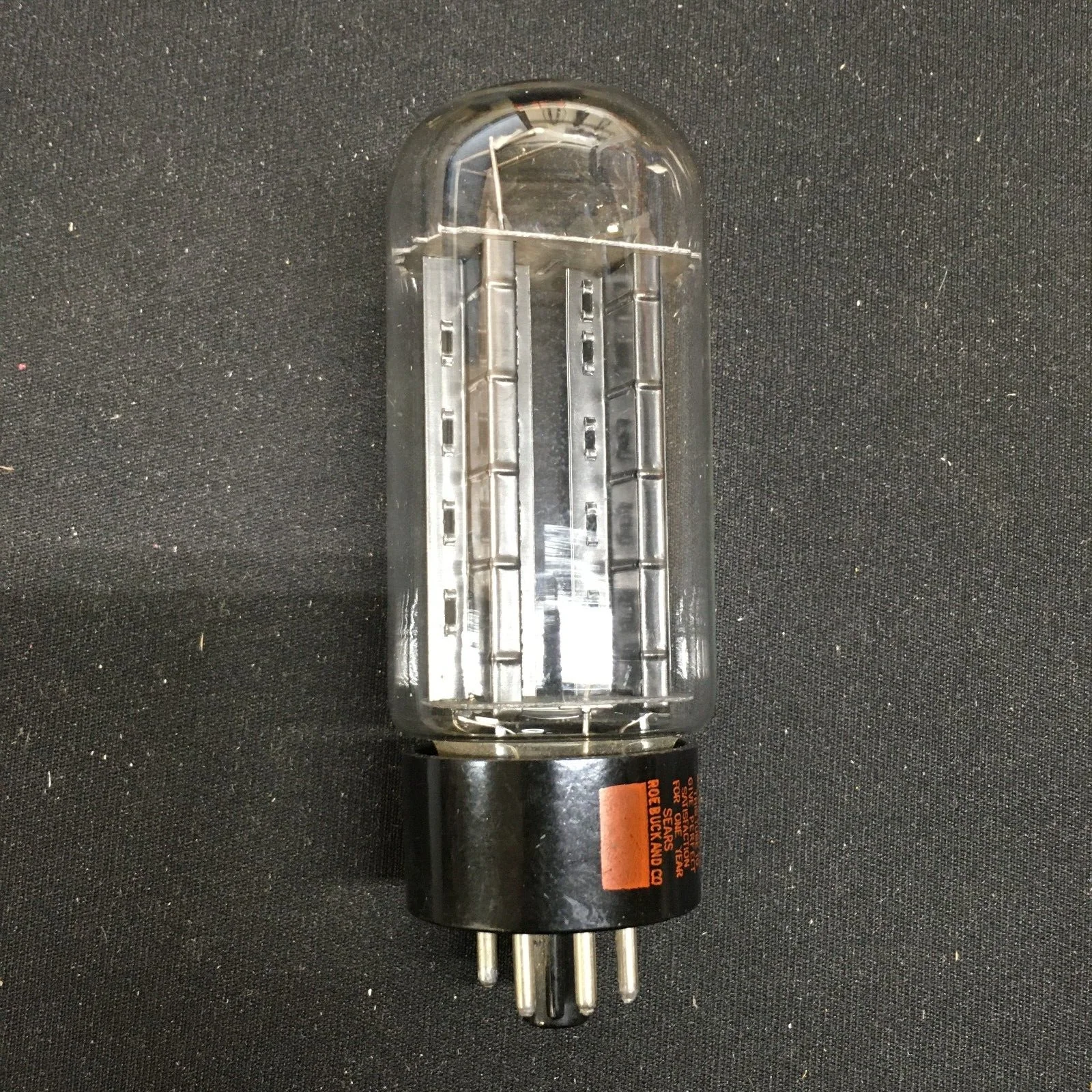 Silvertone 5U4GB Tube * Tested 111/120 - Image 3
