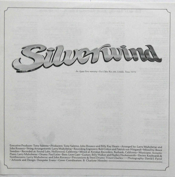 Silverwind - Silverwind (LP) (Very Good Plus (VG+)) - Image 2