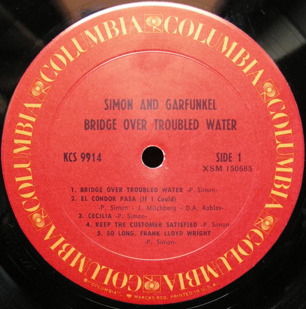Simon & Garfunkel - Bridge Over Troubled Water (LP, Album, RE, Pit) (Very Good Plus (VG+)) - Image 3