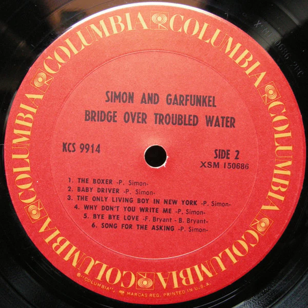 Simon & Garfunkel - Bridge Over Troubled Water (LP, Album, RE, Pit) (Very Good Plus (VG+)) - Image 4