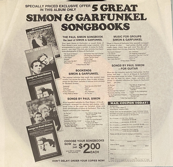 Simon & Garfunkel - Bridge Over Troubled Water (LP, Album, RE, Ter) (Very Good Plus (VG+)) - Image 5