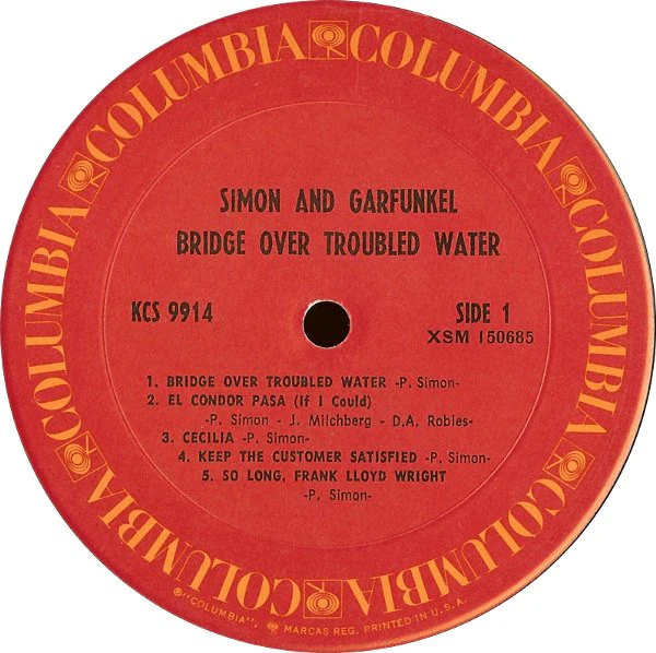 Simon And Garfunkel* - Bridge Over Troubled Water (LP, Album, RP) (Near Mint (NM or M-)) - Image 3