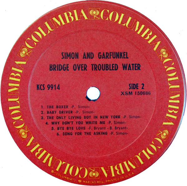 Simon And Garfunkel* - Bridge Over Troubled Water (LP, Album, RP) (Near Mint (NM or M-)) - Image 4