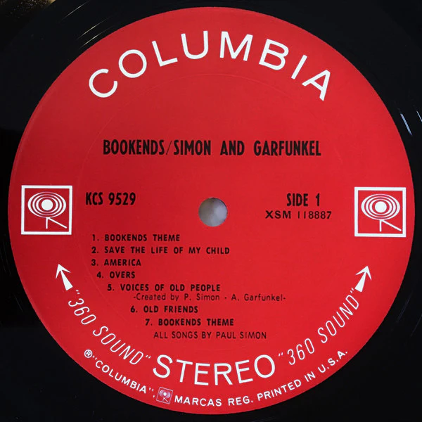 Simon & Garfunkel - Bookends (LP, Album, Pit) (Very Good Plus (VG+)) - Image 3