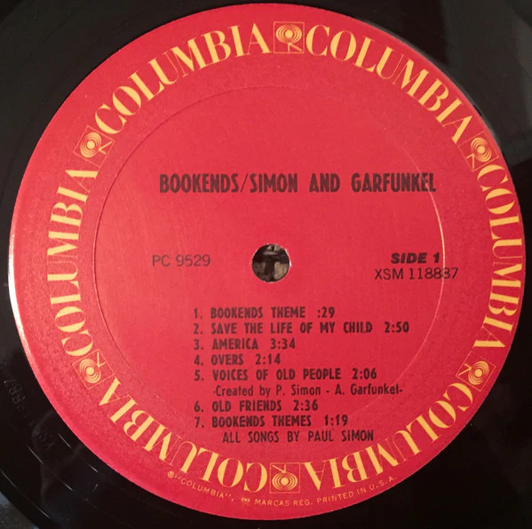 Simon & Garfunkel - Bookends (LP, Album, RE) (Near Mint (NM or M-)) - Image 3