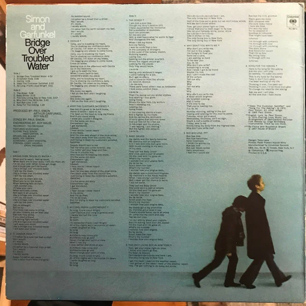 Simon & Garfunkel - Bridge Over Troubled Water (LP, Album, RE, Pit) (Near Mint (NM or M-)) - Image 2