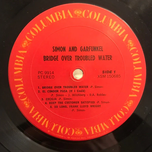 Simon & Garfunkel - Bridge Over Troubled Water (LP, Album, RE, Pit) (Near Mint (NM or M-)) - Image 3
