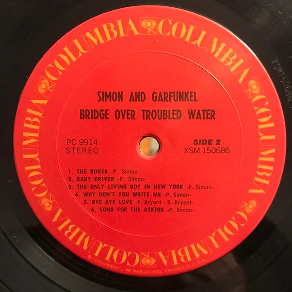 Simon & Garfunkel - Bridge Over Troubled Water (LP, Album, RE, Pit) (Near Mint (NM or M-)) - Image 4