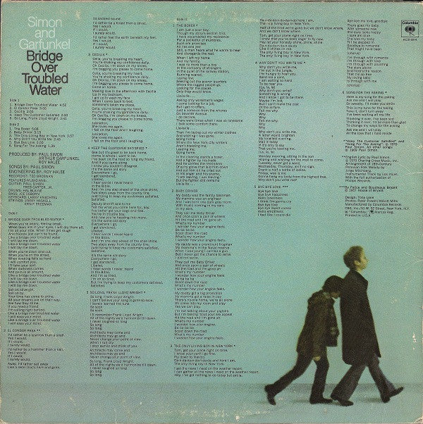 Simon & Garfunkel - Bridge Over Troubled Water (LP, Album, RP) (Very Good Plus (VG+)) - Image 2