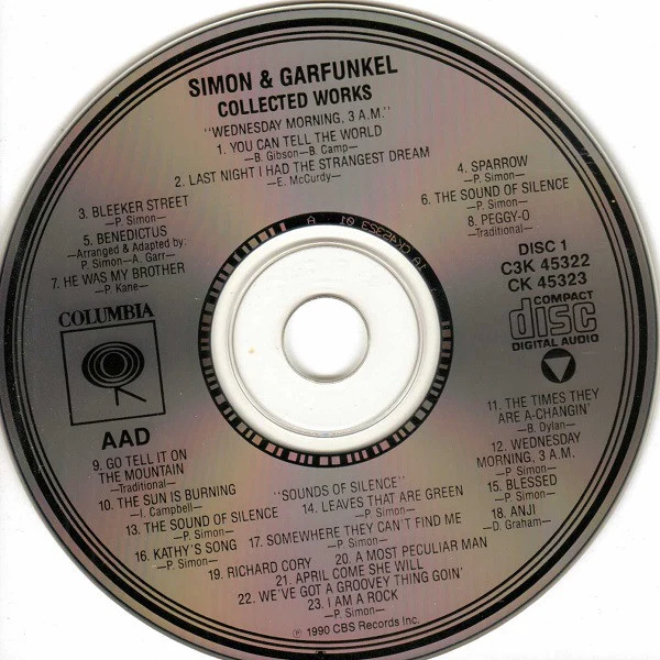 Simon & Garfunkel - Collected Works (3xCD, Album, Comp, RE) (Near Mint (NM or M-)) - Image 3