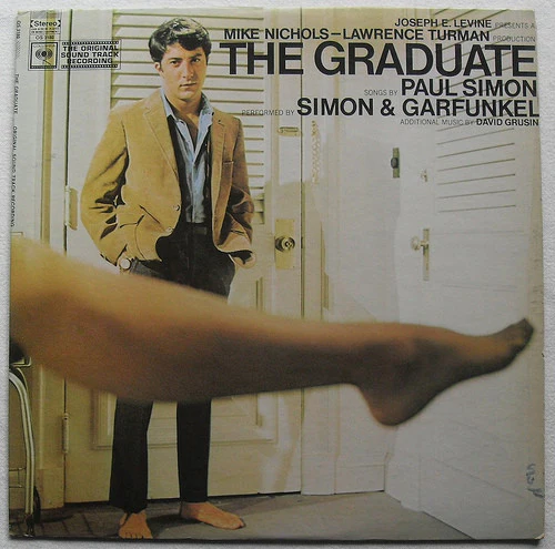 Simon & Garfunkel, Dave Grusin - The Graduate (Original Sound Track Recording) (LP, Album) (Very Good Plus (VG+))
