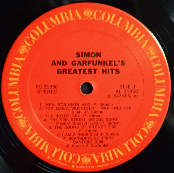 Simon & Garfunkel - Simon And Garfunkel's Greatest Hits (LP, Comp, RE) (Very Good Plus (VG+)) - Image 3