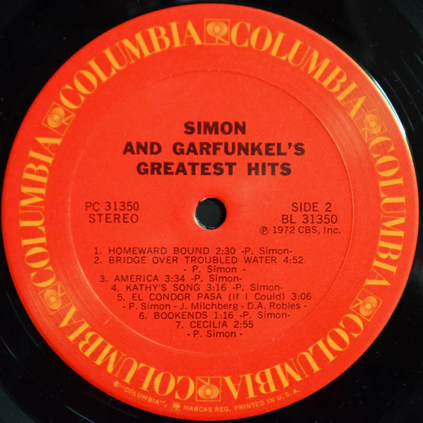 Simon & Garfunkel - Simon And Garfunkel's Greatest Hits (LP, Comp, RE) (Very Good Plus (VG+)) - Image 4