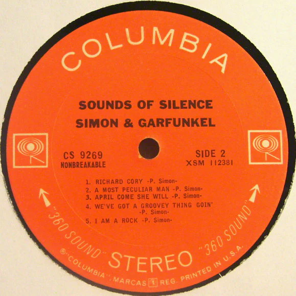 Simon & Garfunkel - Sounds Of Silence (LP, Album) (Good Plus (G+)) - Image 4