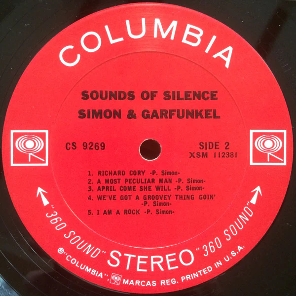 Simon & Garfunkel - Sounds Of Silence (LP, Album, RP) (Very Good Plus (VG+)) - Image 4