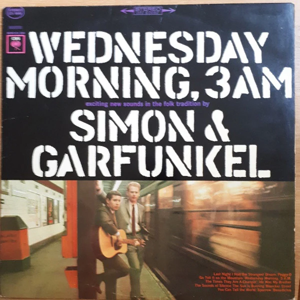 Simon & Garfunkel - Wednesday Morning, 3 A.M. (LP, Album, exp) (Very Good Plus (VG+))